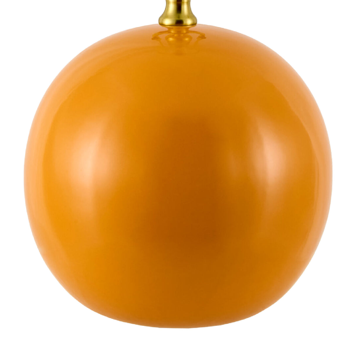 Modern European furniture - Glazed Globe Ceramic Table Lamp - www.oroa.com | Oroa.com