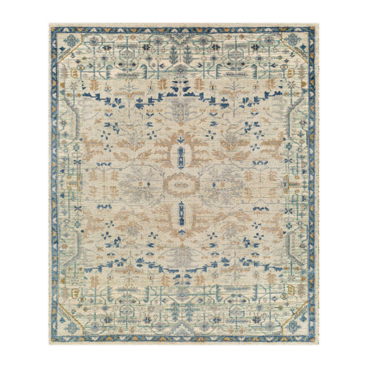 Modern furniture - Patterned Wool Blend Carpet - www.oroa.com | Oroa.com