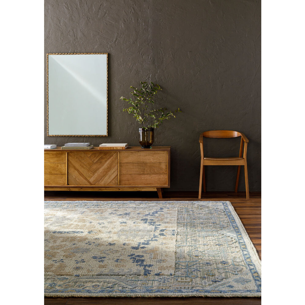 Modern furniture - Patterned Wool Blend Carpet - www.oroa.com | Oroa.com