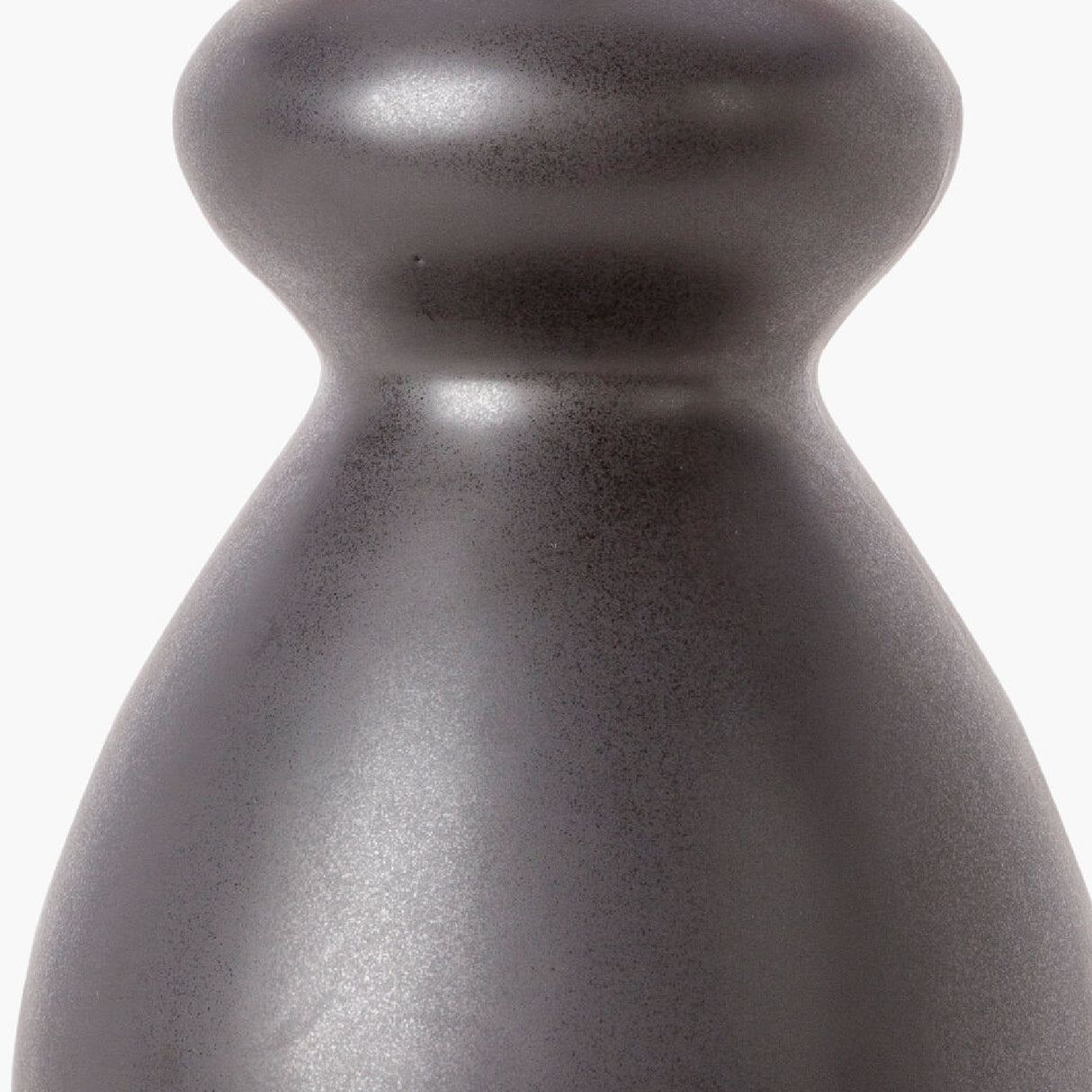 Modern European furniture - Glazed Black Ceramic Table Lamp - www.oroa.com | Oroa.com