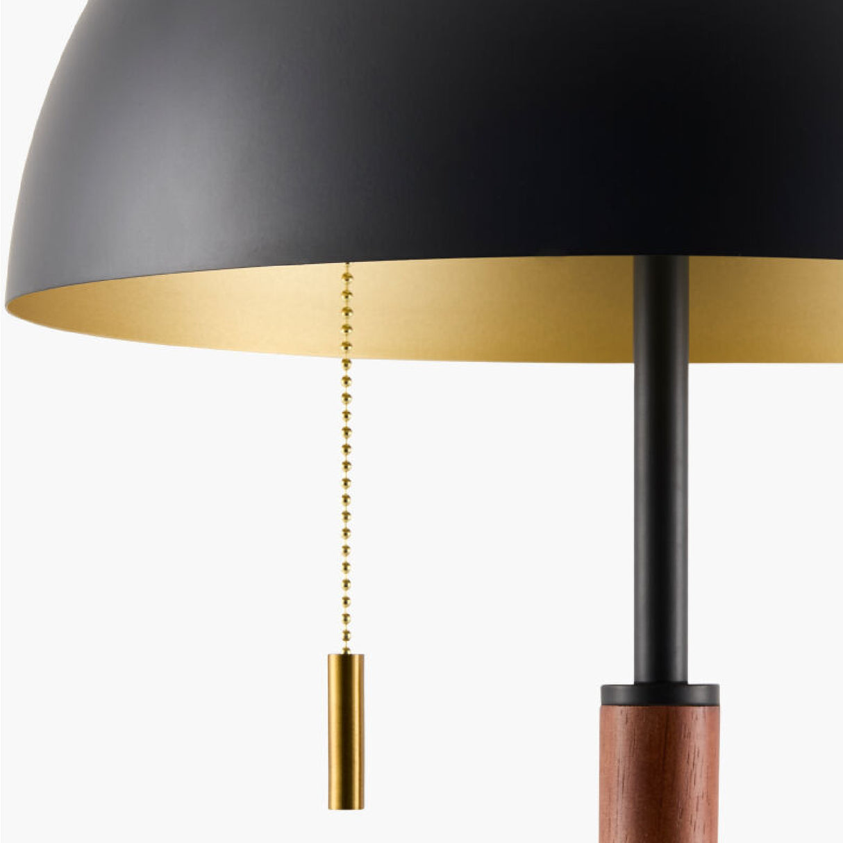 Modern European furniture - Black Metal Dome Table Lamp - www.oroa.com | Oroa.com