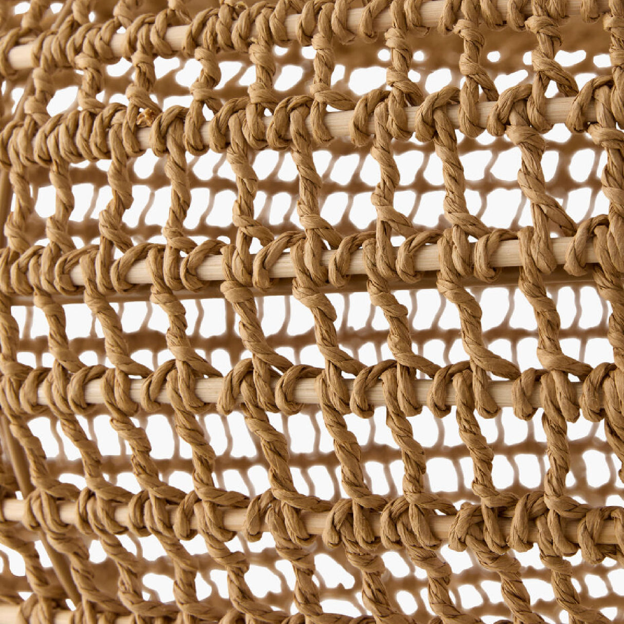 Modern European furniture - Brown Woven 2-Tier Pendant Lamp - www.oroa.com | Oroa.com