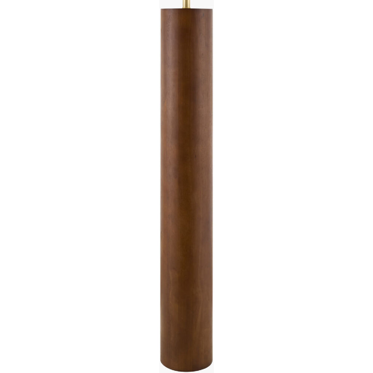 Modern European furniture - Cylindrical Rubberwood Accent Floor Lamp - www.oroa.com | Oroa.com