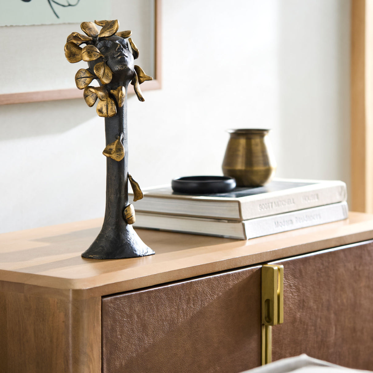 Modern European furniture - Bronze Antiqued Sculpture - www.oroa.com | Oroa.com