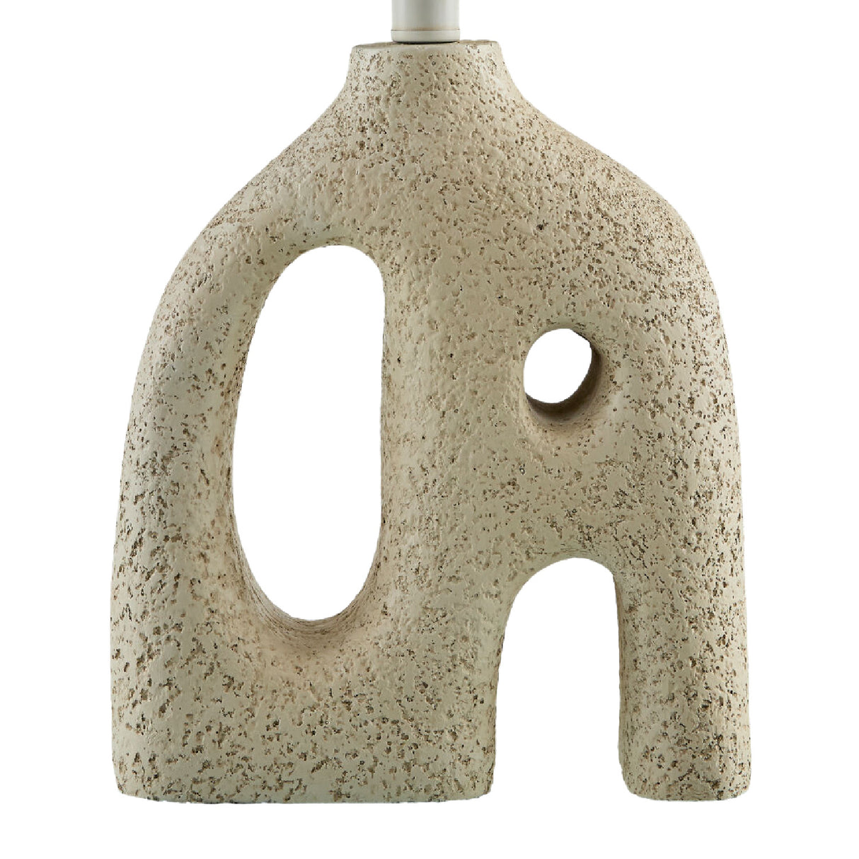 Modern European furniture - Abstract Carved Base Table Lamp - www.oroa.com | Oroa.com