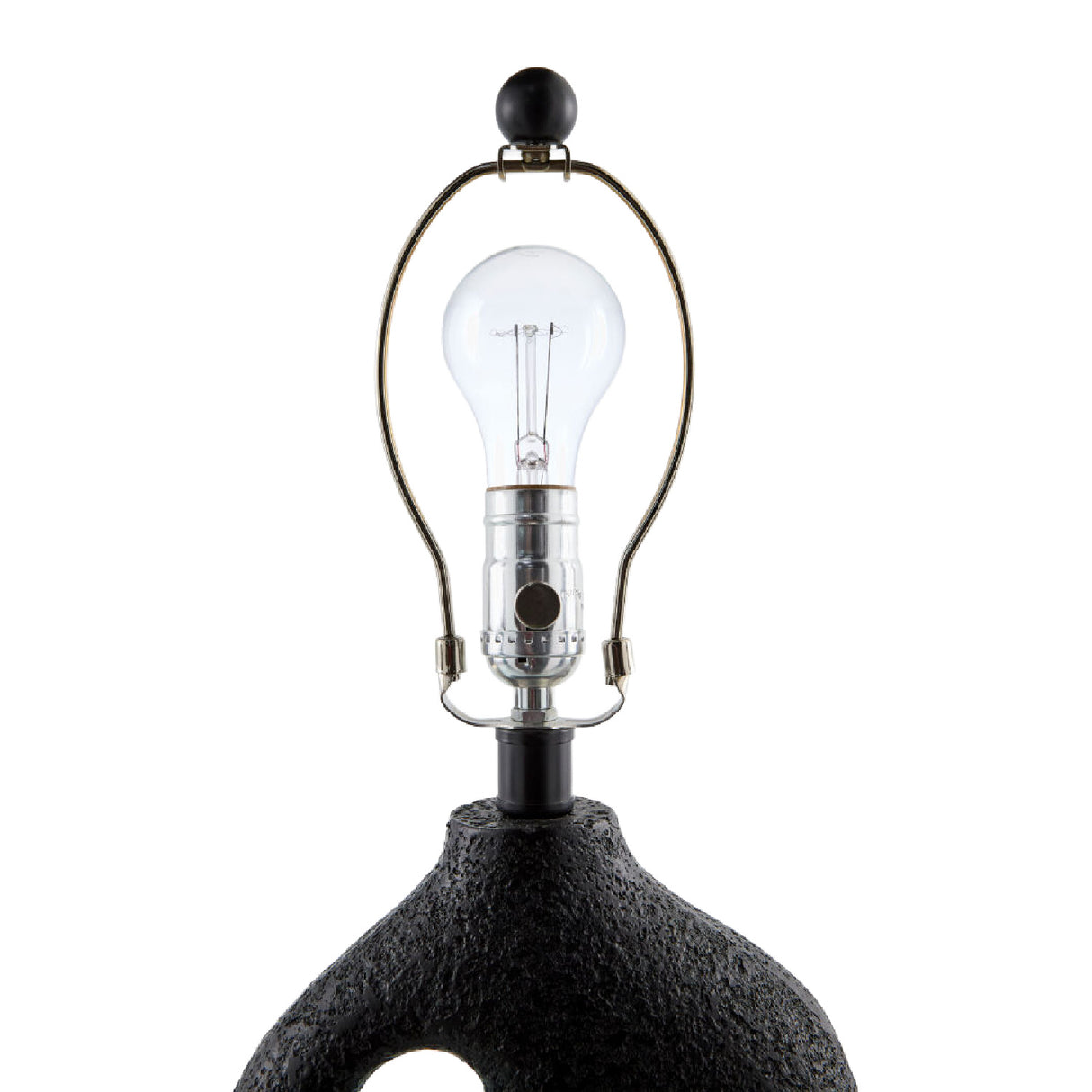 Modern European furniture - Abstract Carved Base Table Lamp - www.oroa.com | Oroa.com