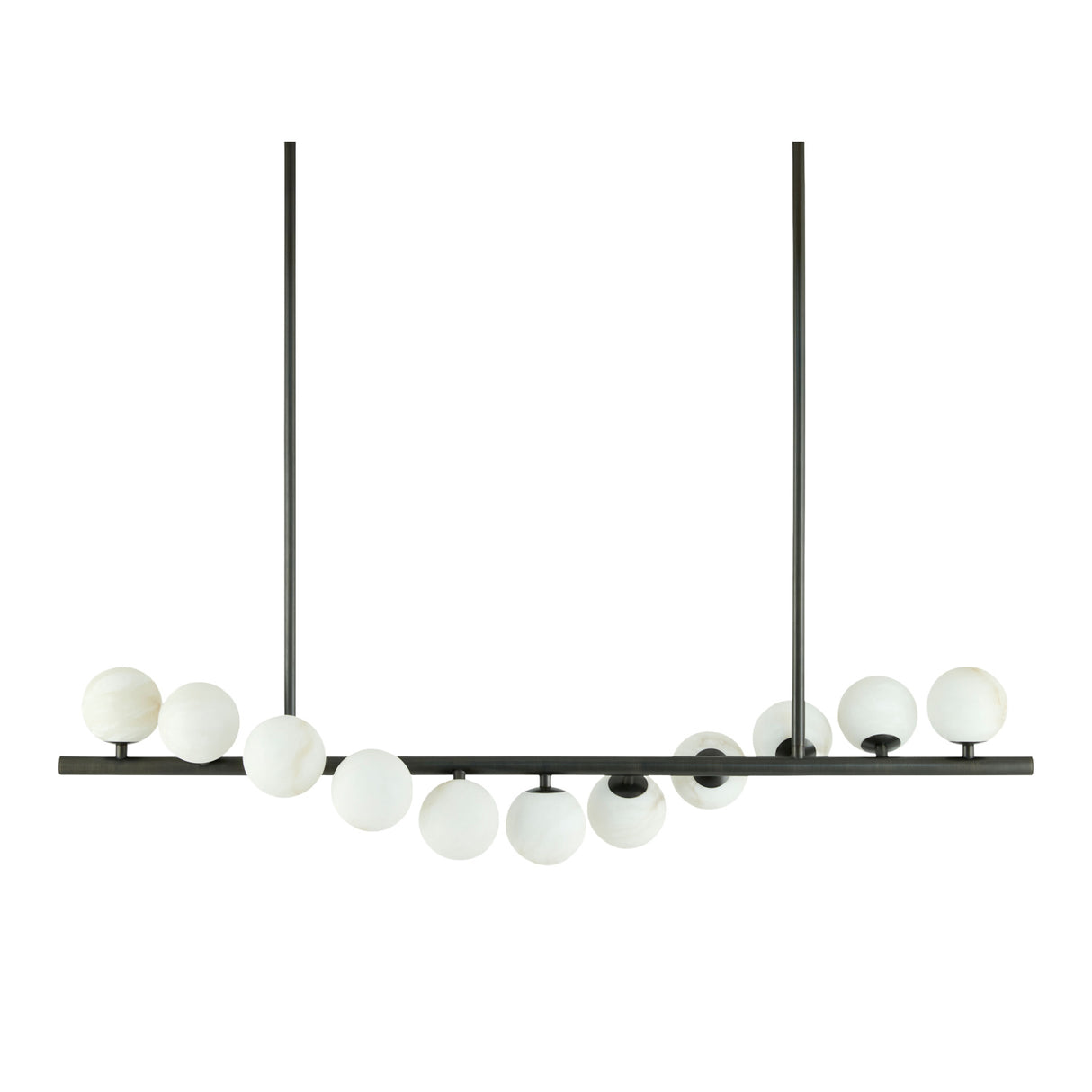 Modern European furniture - White Stone 11-Light Pendant Lamp - www.oroa.com | Oroa.com