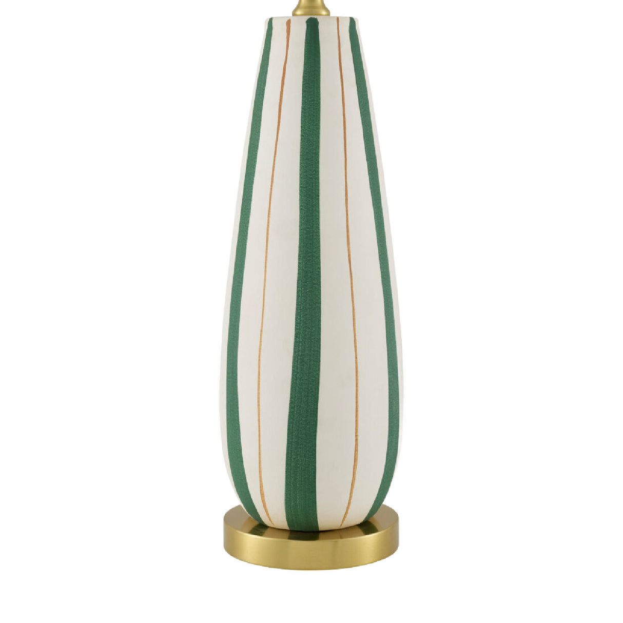 Modern European furniture - Striped Ceramic Accent Table Lamp - www.oroa.com | Oroa.com