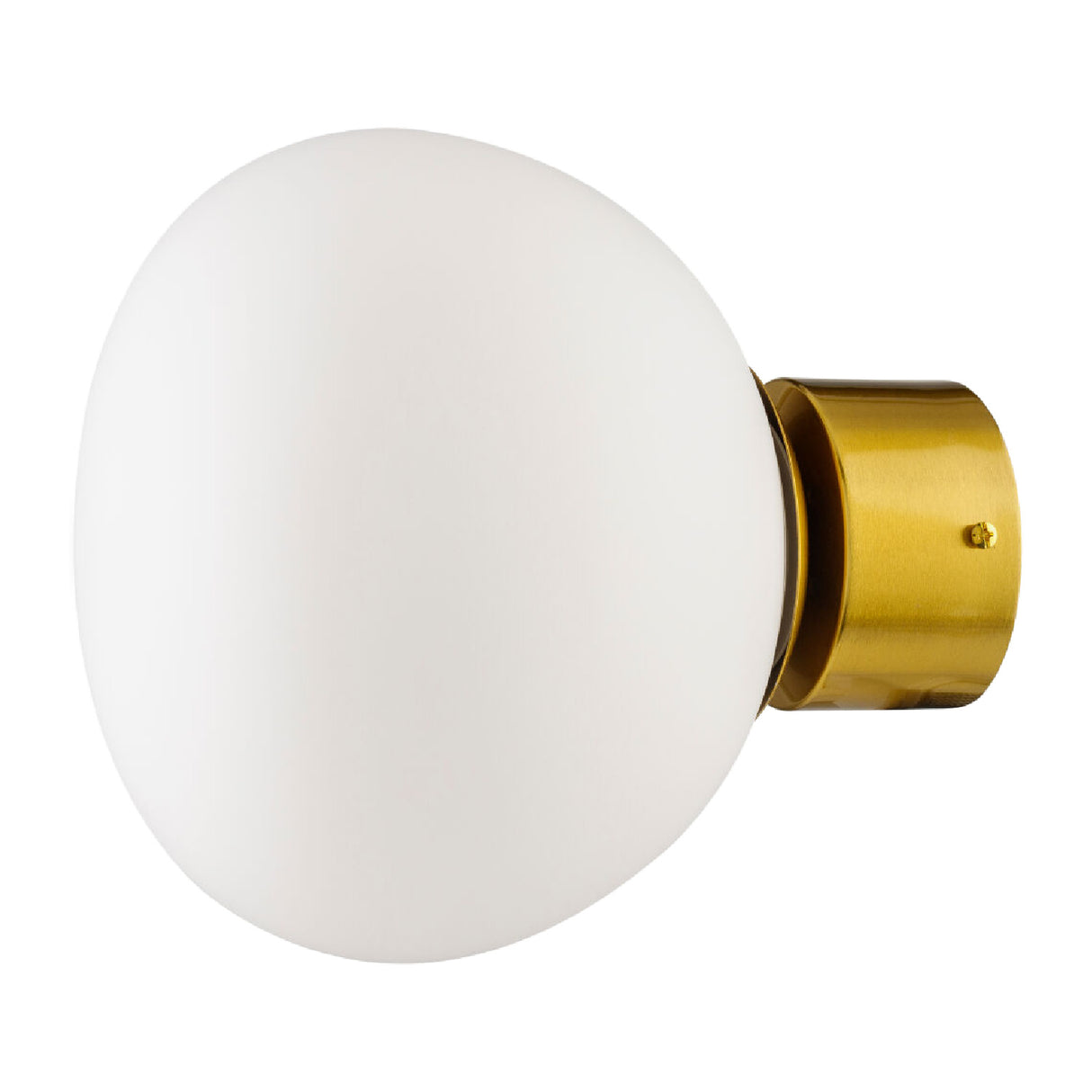 Modern European furniture - White Glass Orb Wall Lamp - www.oroa.com | Oroa.com