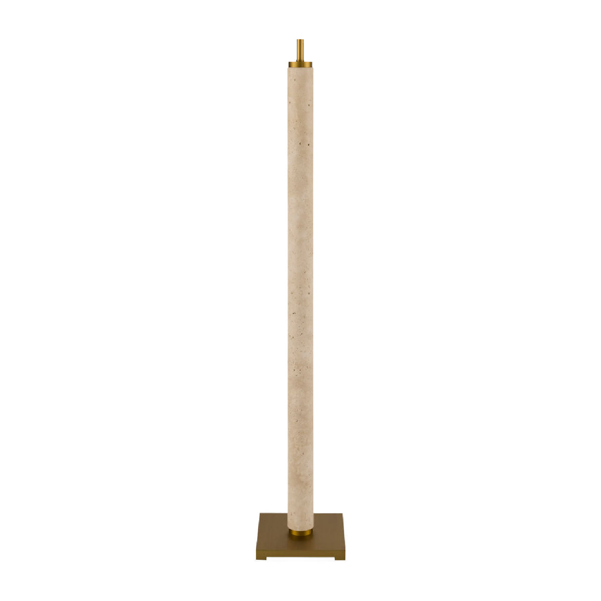 Modern European furniture - Beige Marble Accent Floor Lamp - www.oroa.com | Oroa.com