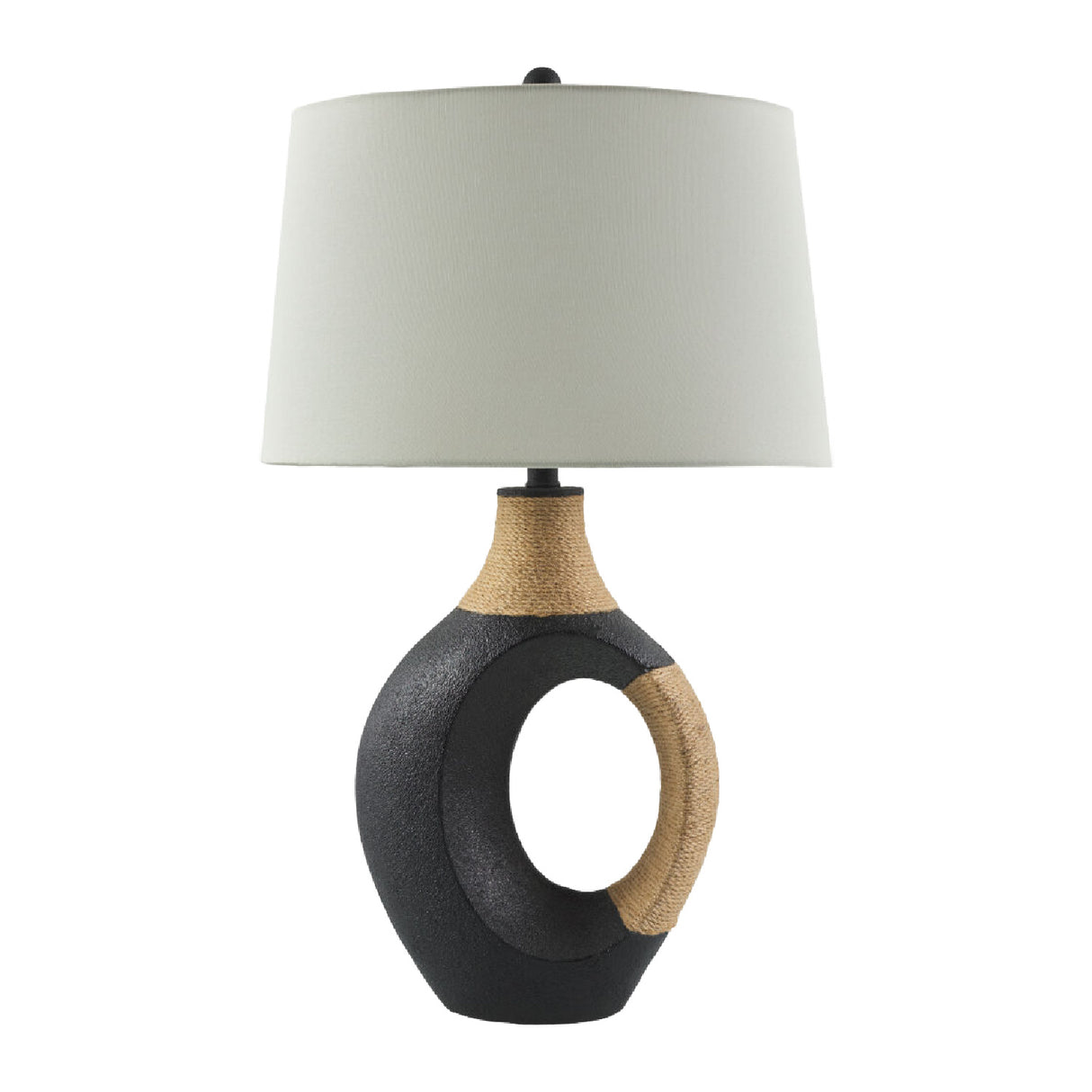 Modern European furniture - Rattan Wrapped Base Table Lamp - www.oroa.com | Oroa.com