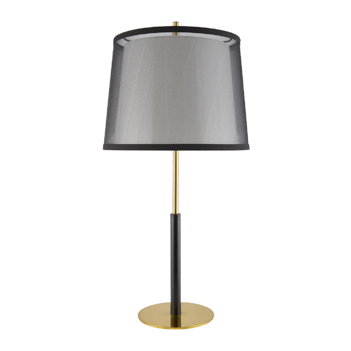 Modern European furniture - Black Linen Accent Table Lamp - www.oroa.com | Oroa.com