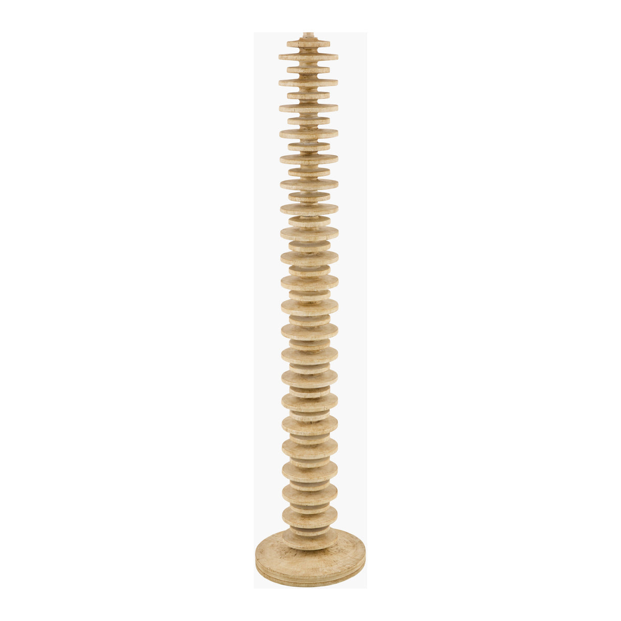Modern European furniture - Stacked Circular Base Floor Lamp - www.oroa.com | Oroa.com