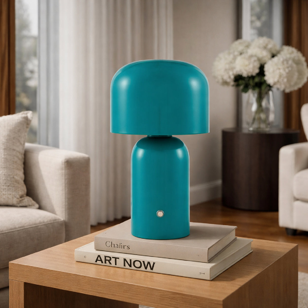 Modern European furniture - Hand-Painted Metal Table Lamp - www.oroa.com | Oroa.com