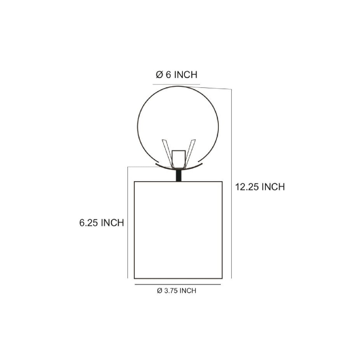 Modern European furniture - White Linen 6-Light Chandelier - www.oroa.com | Oroa.com