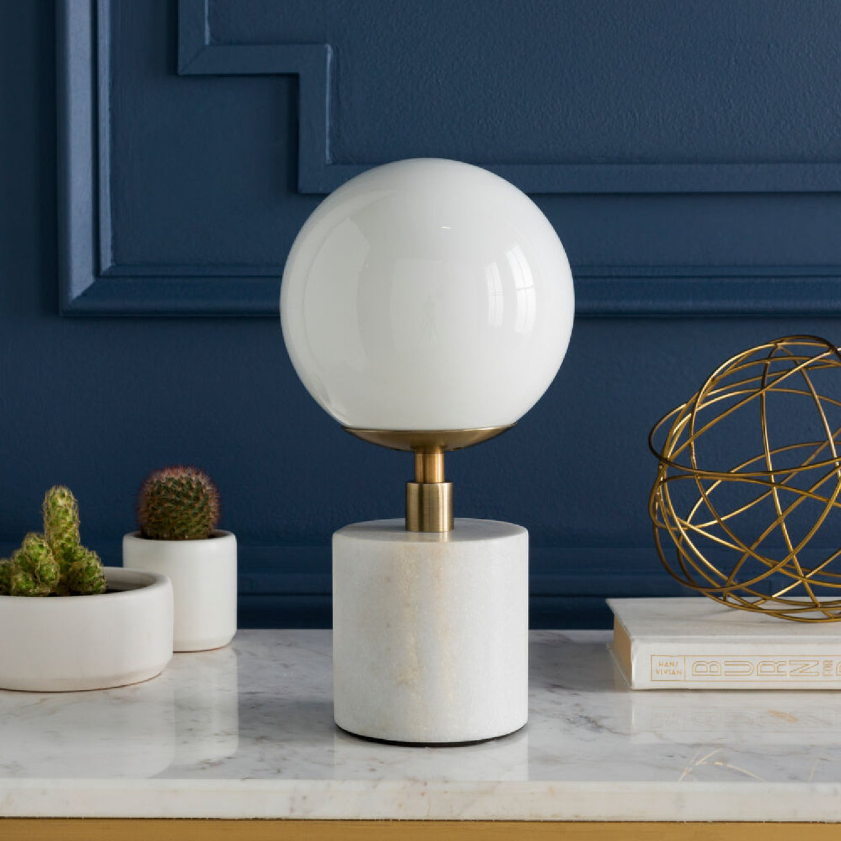 Modern European furniture - White Linen 6-Light Chandelier - www.oroa.com | Oroa.com