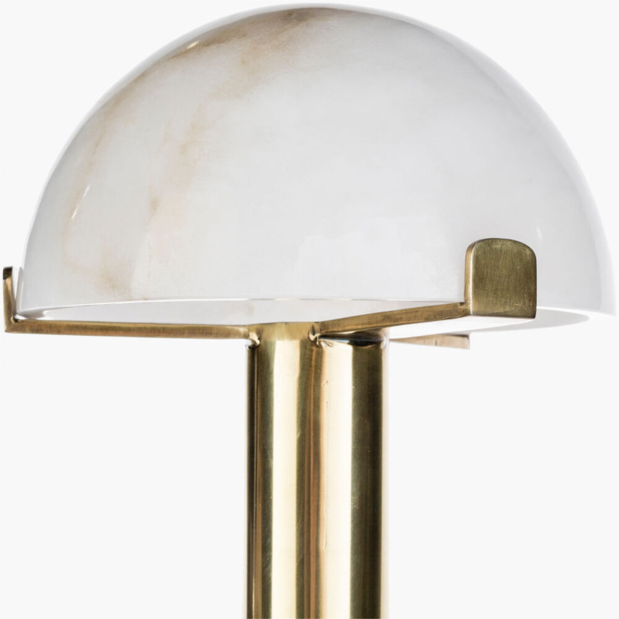 Modern European furniture - White Stone Dome Table Lamp - www.oroa.com | Oroa.com