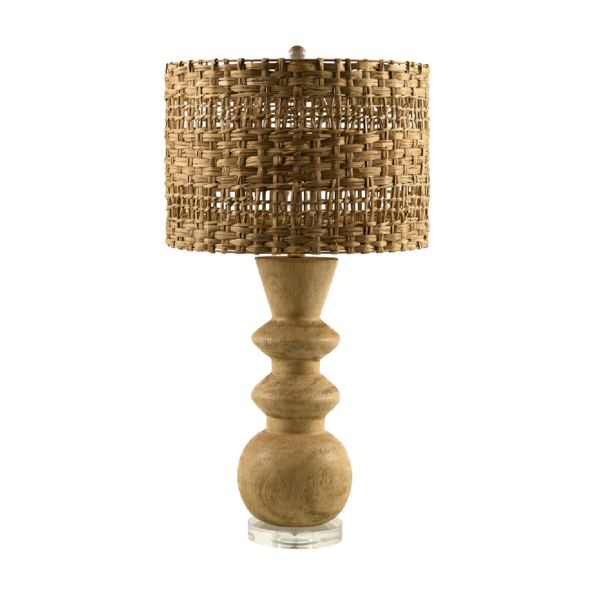 Modern European furniture - Braided Shade Accent Table Lamp - www.oroa.com | Oroa.com