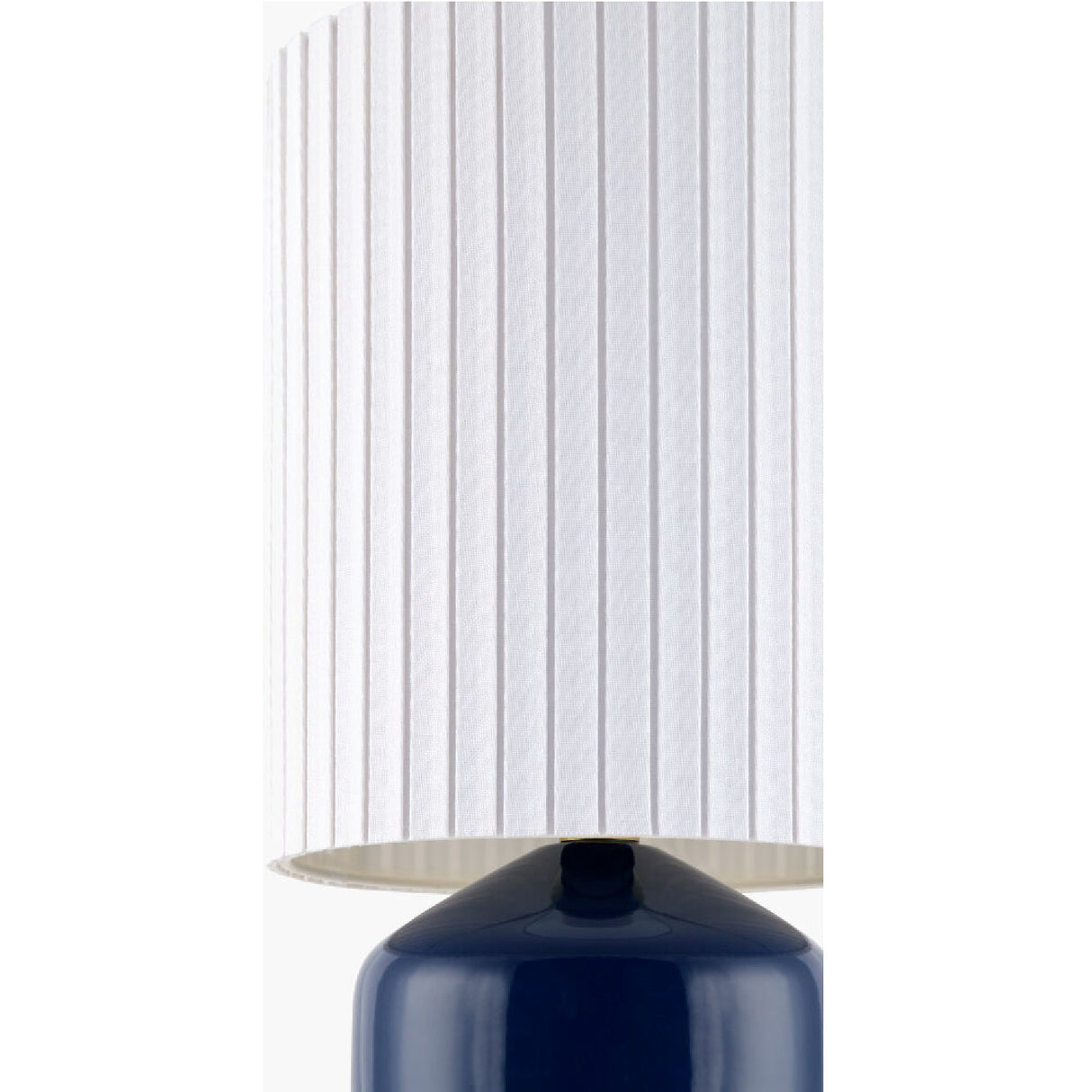 Modern European furniture - Reeded Linen Accent Table Lamp - www.oroa.com | Oroa.com