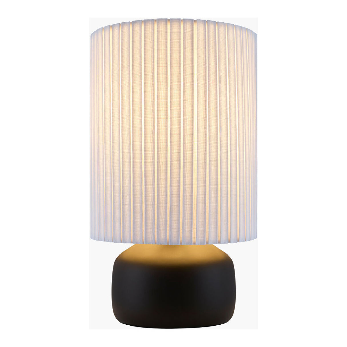 Modern European furniture - Reeded Linen Accent Table Lamp - www.oroa.com | Oroa.com