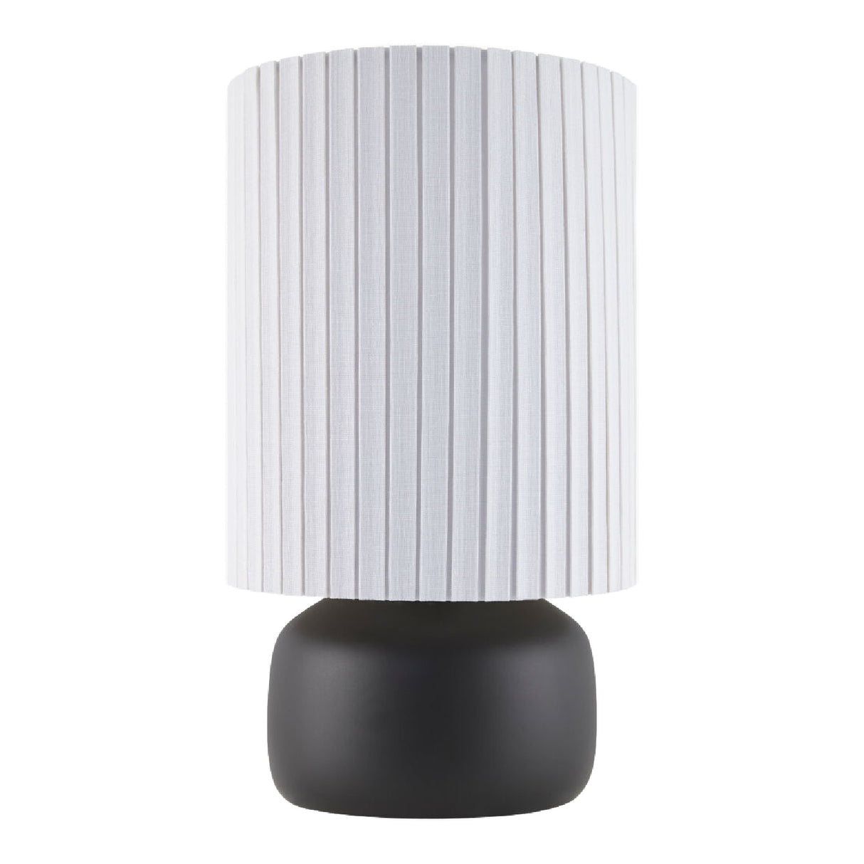 Modern European furniture - Reeded Linen Accent Table Lamp - www.oroa.com | Oroa.com