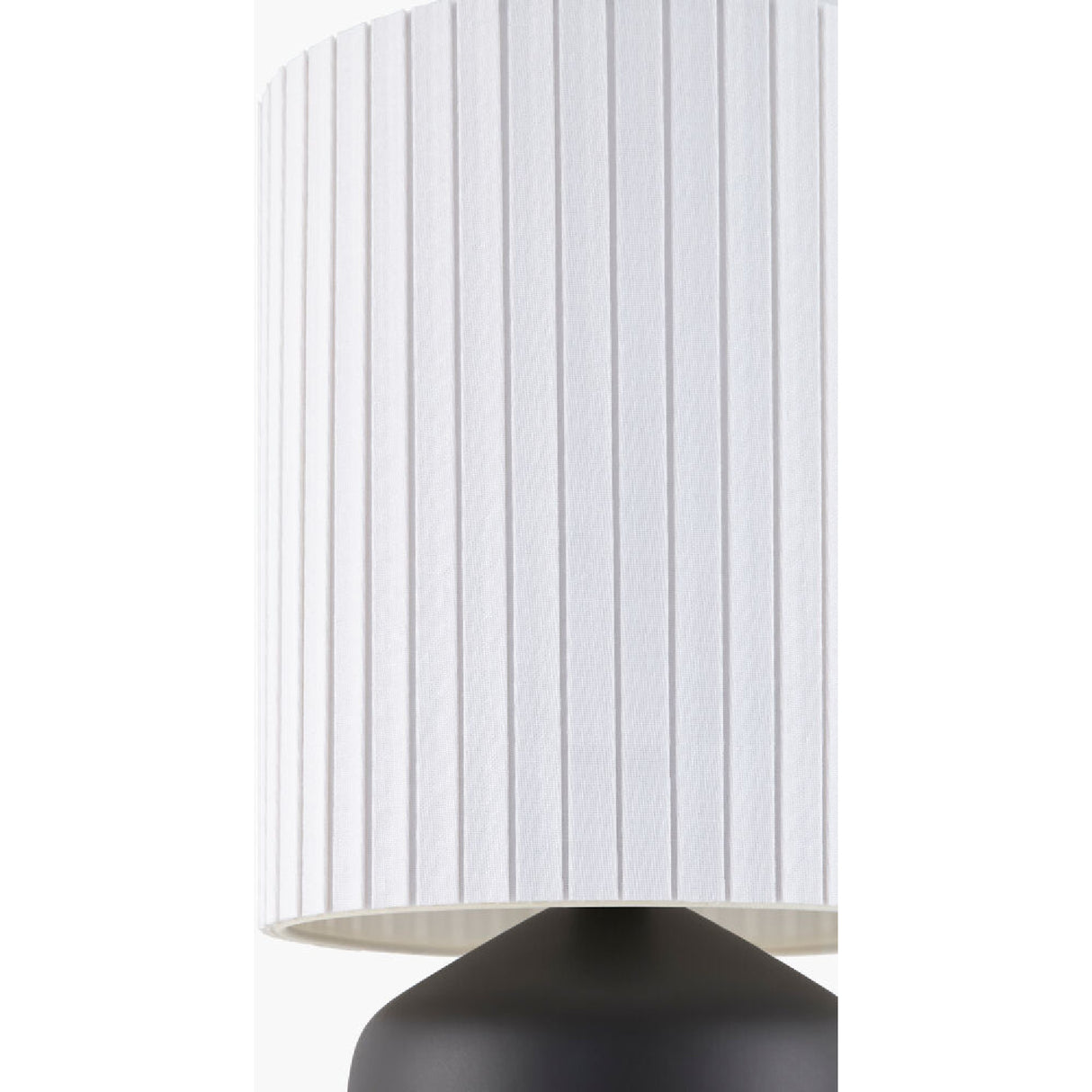 Modern European furniture - Reeded Linen Accent Table Lamp - www.oroa.com | Oroa.com
