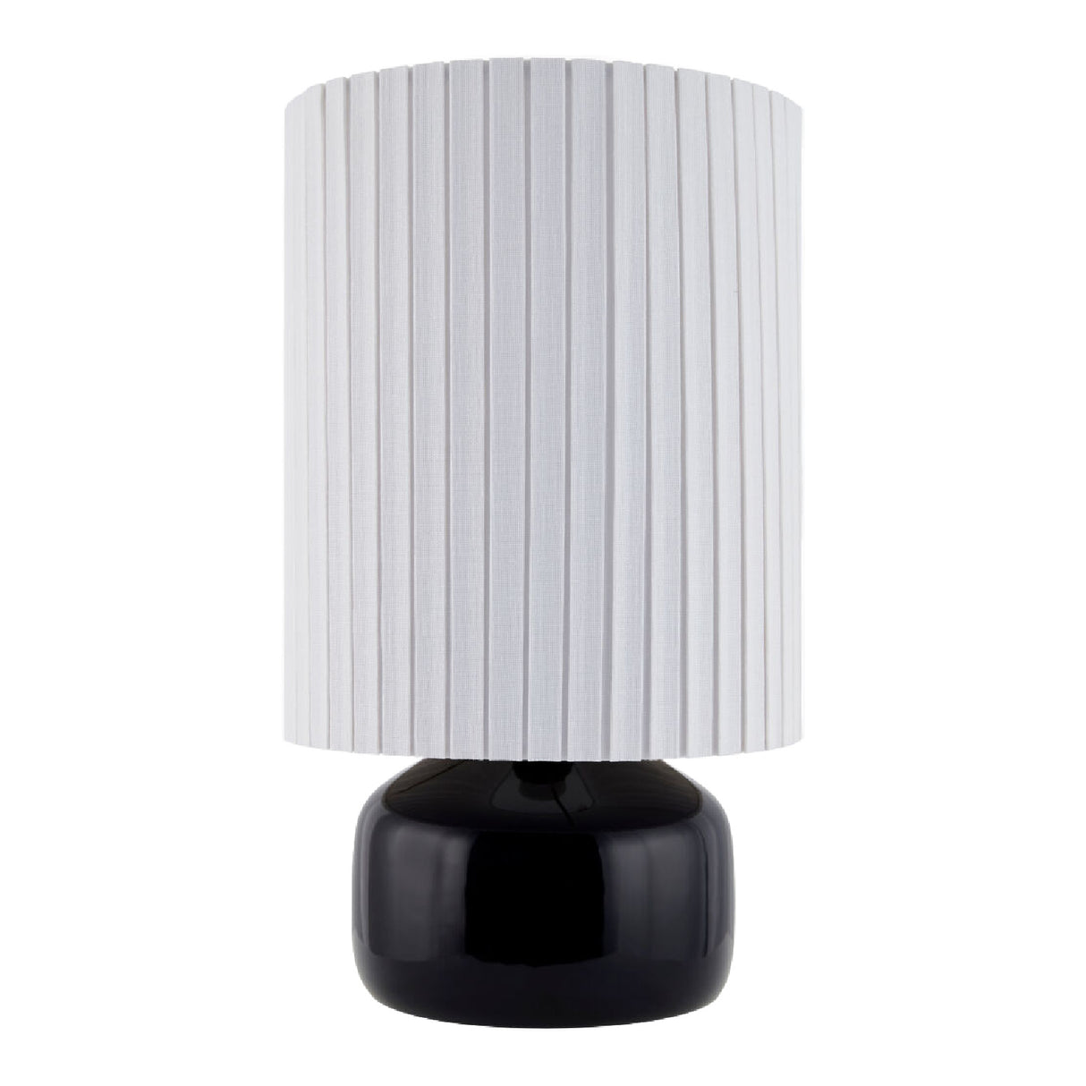 Modern European furniture - Reeded Linen Accent Table Lamp - www.oroa.com | Oroa.com