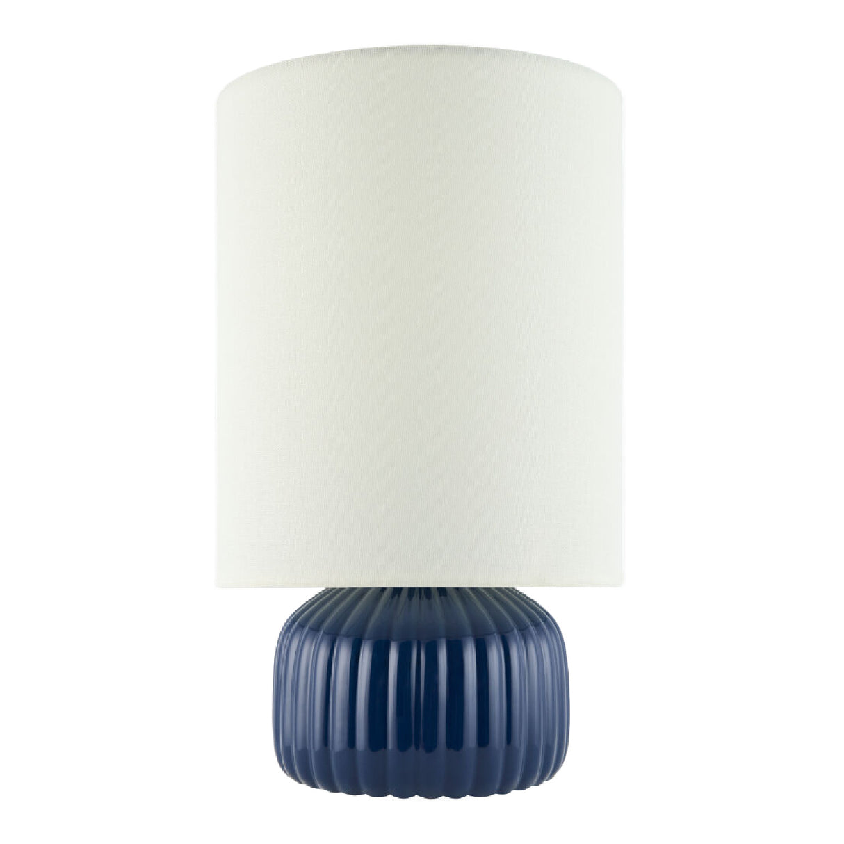 Modern European furniture - Fluted Ceramic Accent Table Lamp - www.oroa.com | Oroa.com
