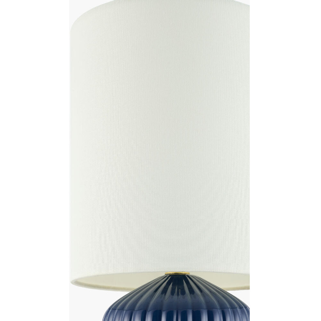 Modern European furniture - Fluted Ceramic Accent Table Lamp - www.oroa.com | Oroa.com