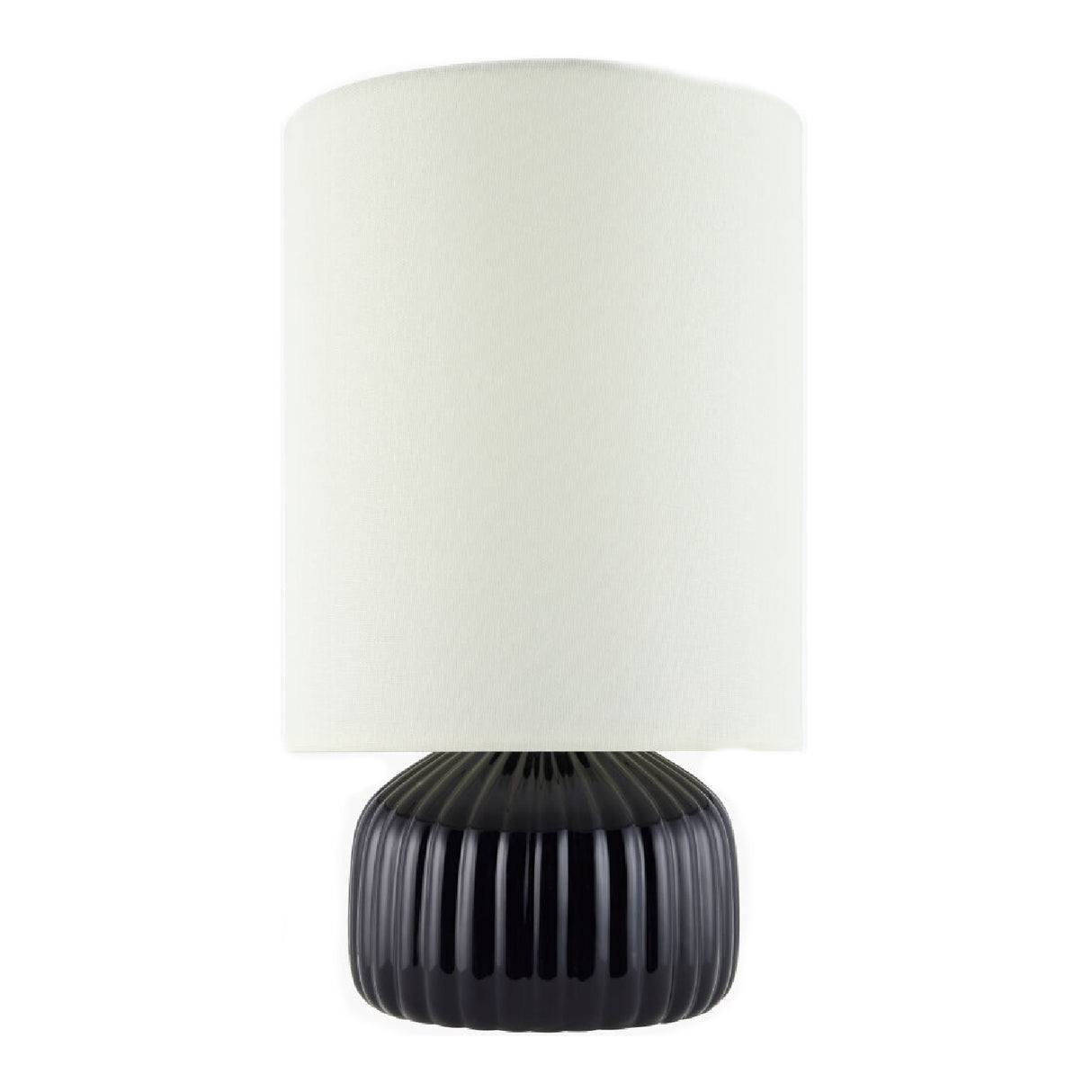 Modern European furniture - Fluted Ceramic Accent Table Lamp - www.oroa.com | Oroa.com