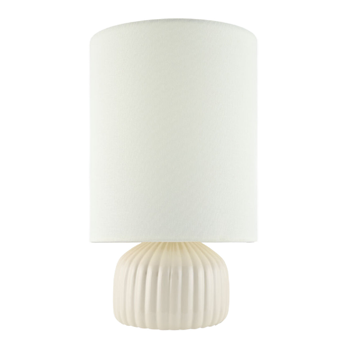 Modern European furniture - Fluted Ceramic Accent Table Lamp - www.oroa.com | Oroa.com