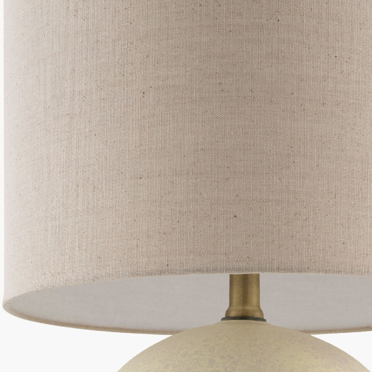 Modern European furniture - Round Glazed Ceramic Table Lamp - www.oroa.com | Oroa.com