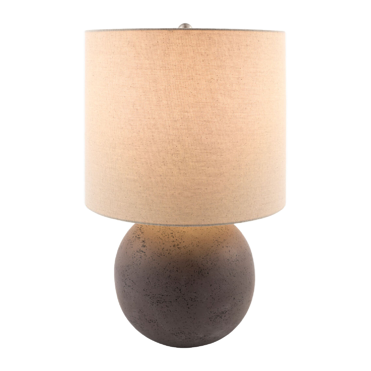 Modern European furniture - Round Glazed Ceramic Table Lamp - www.oroa.com | Oroa.com
