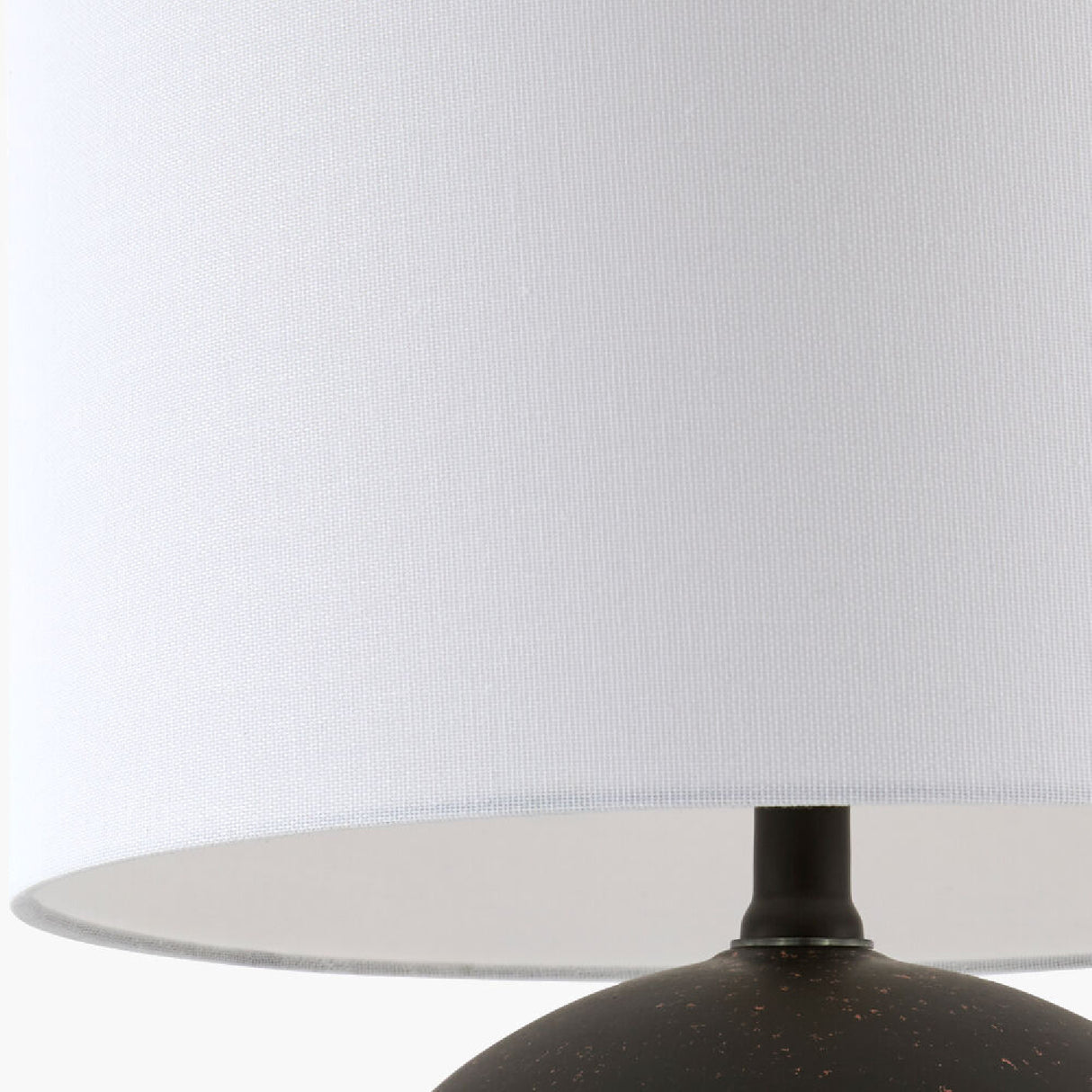 Modern European furniture - Round Glazed Ceramic Table Lamp - www.oroa.com | Oroa.com