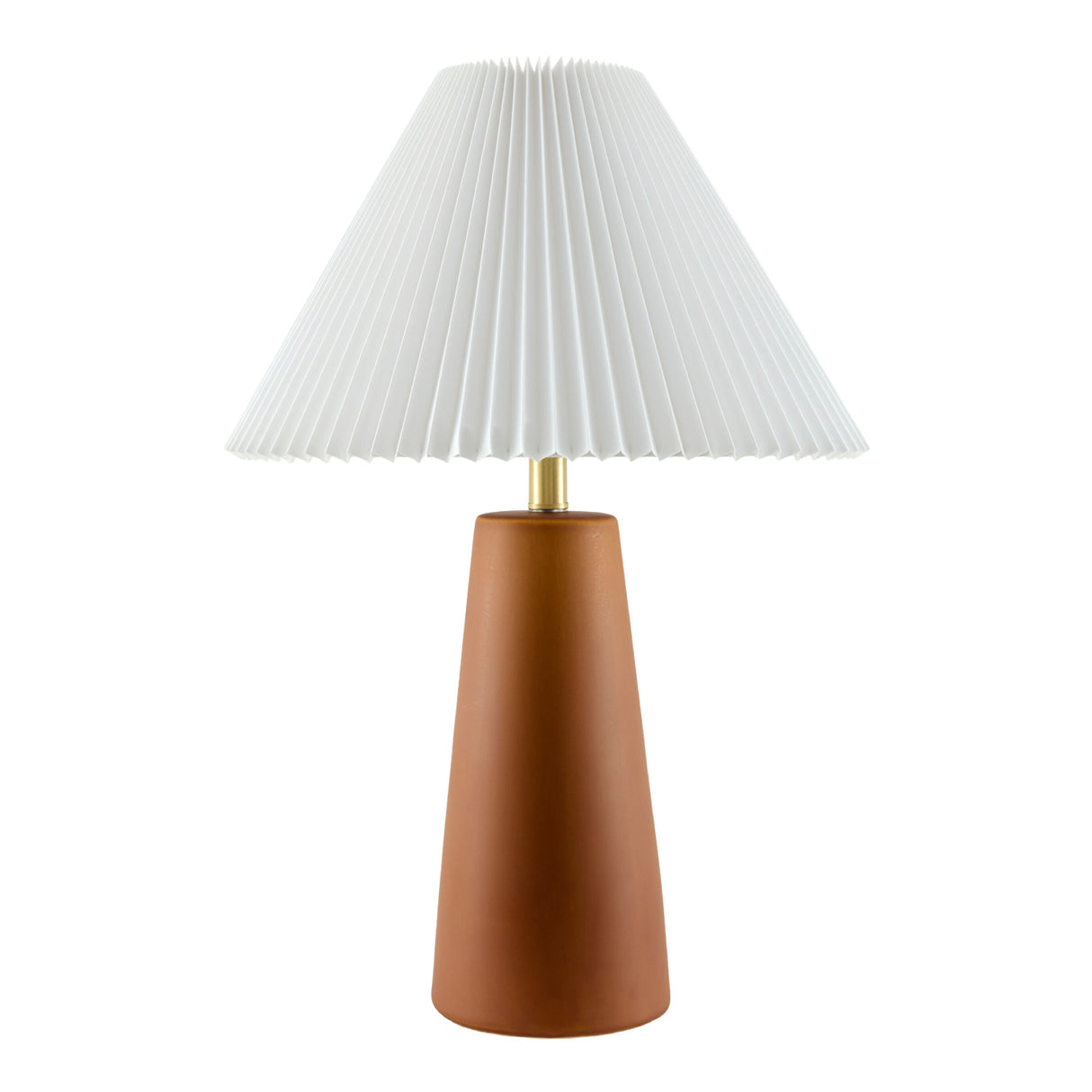 Modern European furniture - Pleated Shade Ceramic Table Lamp - www.oroa.com | Oroa.com