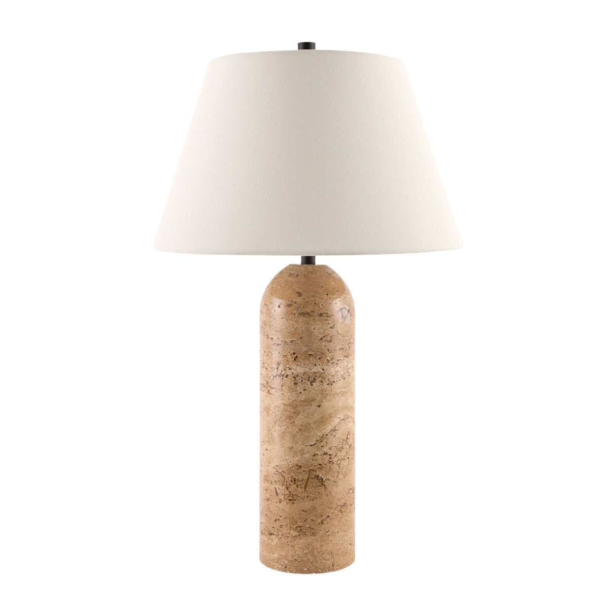 Modern European furniture - Yellow Travertine Accent Floor Lamp - www.oroa.com | Oroa.com