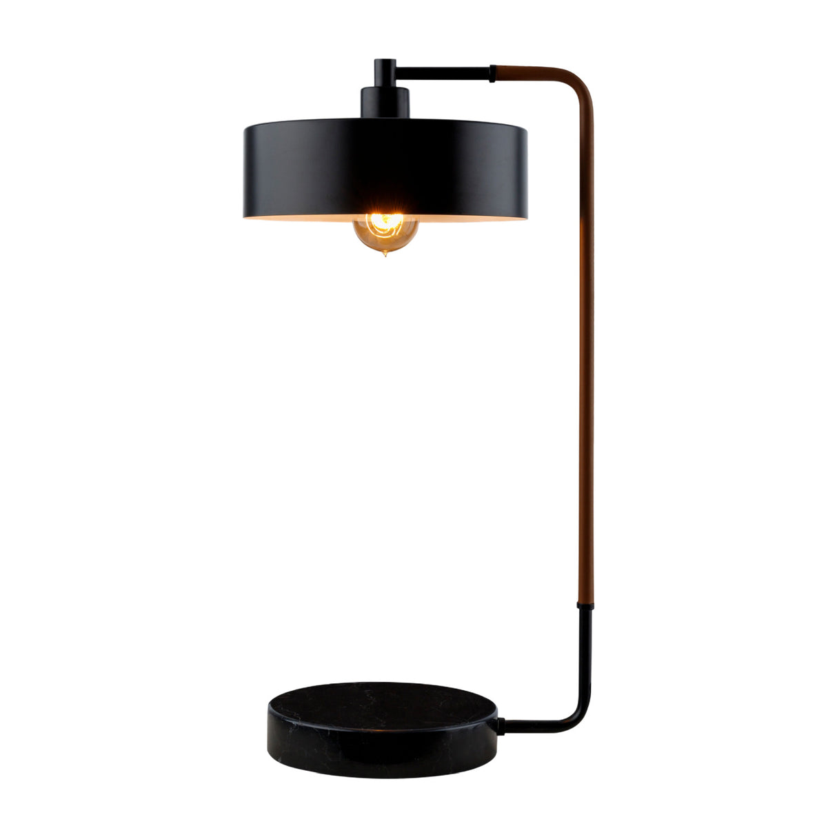 Modern European furniture - Black Metal Shade Table Lamp - www.oroa.com | Oroa.com