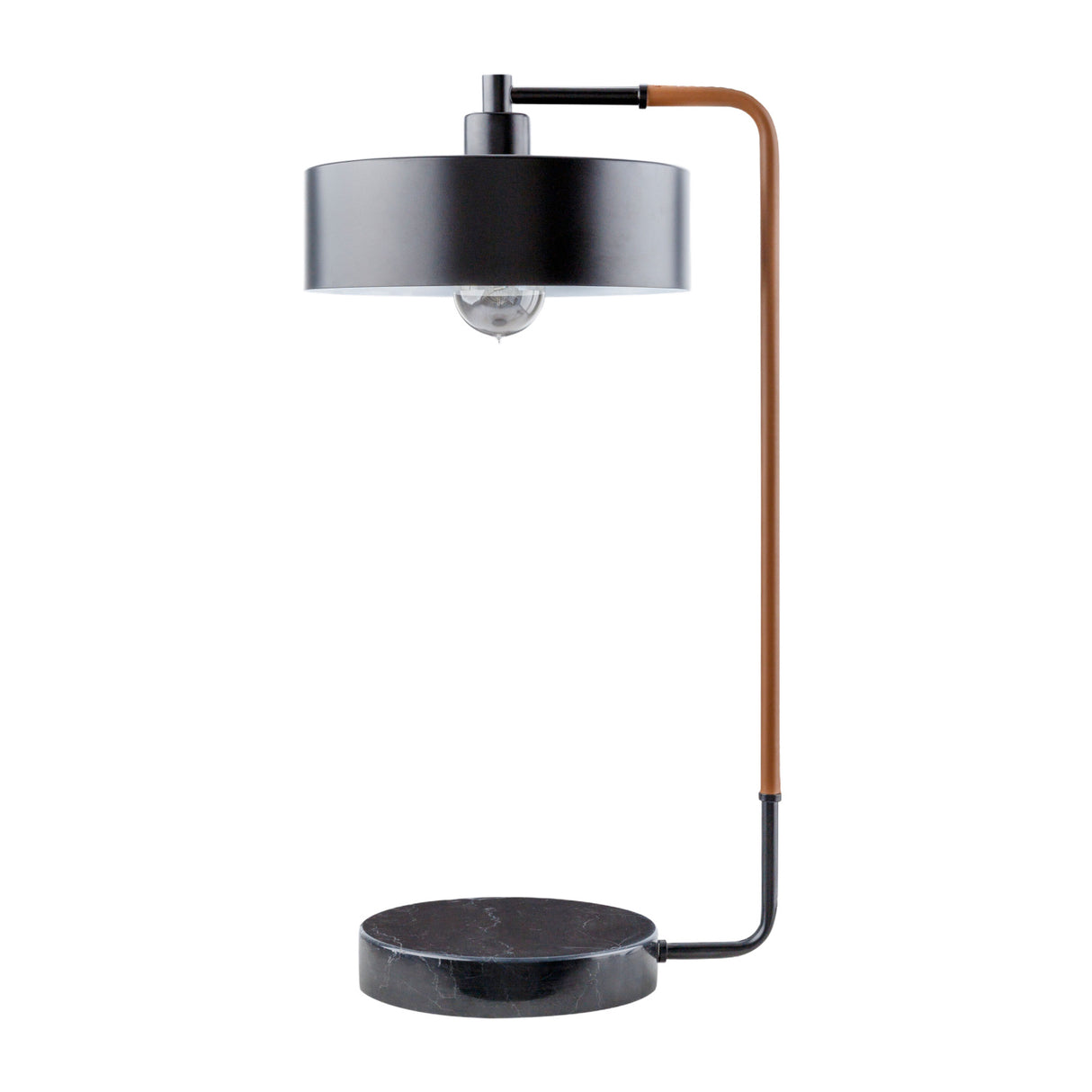 Modern European furniture - Black Metal Shade Table Lamp - www.oroa.com | Oroa.com
