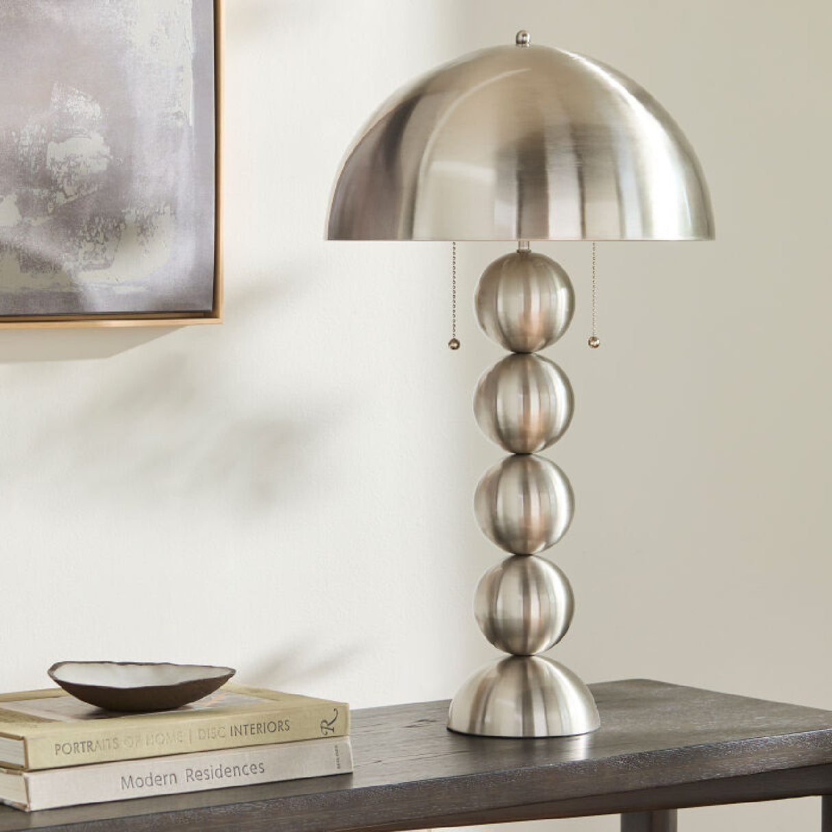 Modern European furniture - Embellished Glass Accent Table Lamp - www.oroa.com | Oroa.com