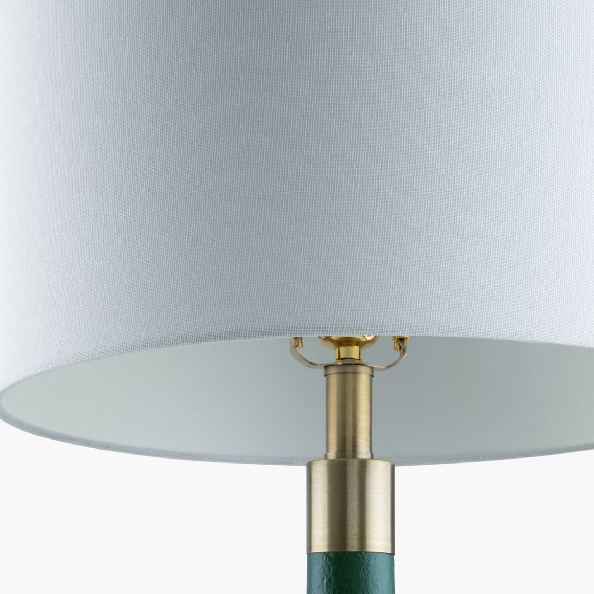 Modern European furniture - Painted Green Accent Table Lamp - www.oroa.com | Oroa.com