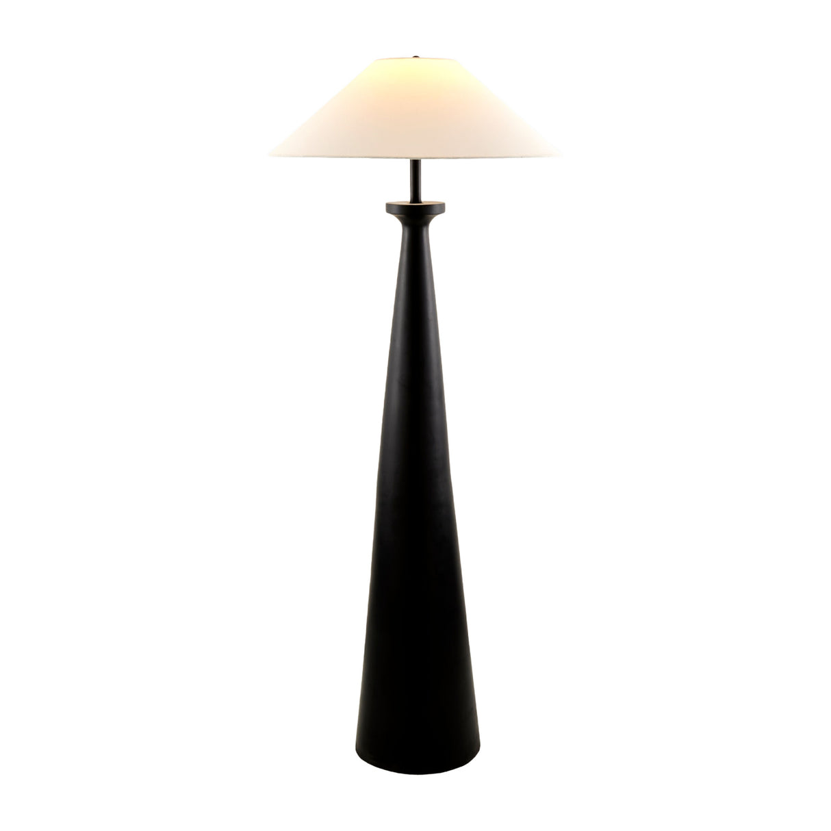 Modern European furniture - Black Base Accent Floor Lamp - www.oroa.com | Oroa.com