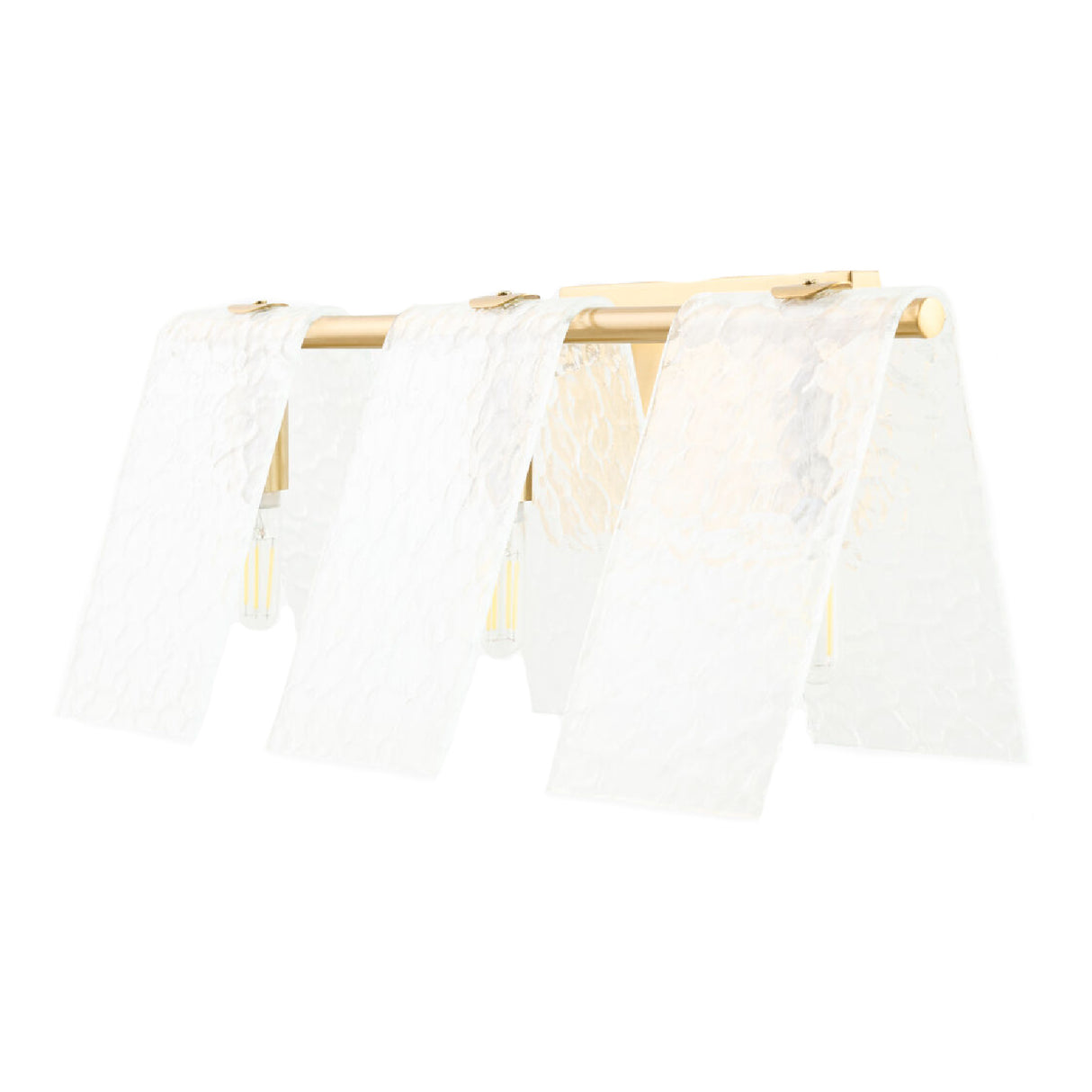Modern European furniture - 3-Light Glass Pyramid Wall Lamp - www.oroa.com | Oroa.com