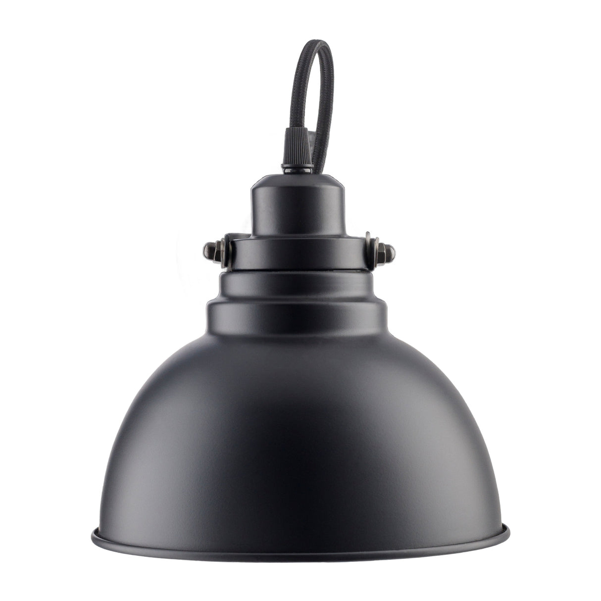 Modern European furniture - Black Metal Dome Wall Lamp - www.oroa.com | Oroa.com