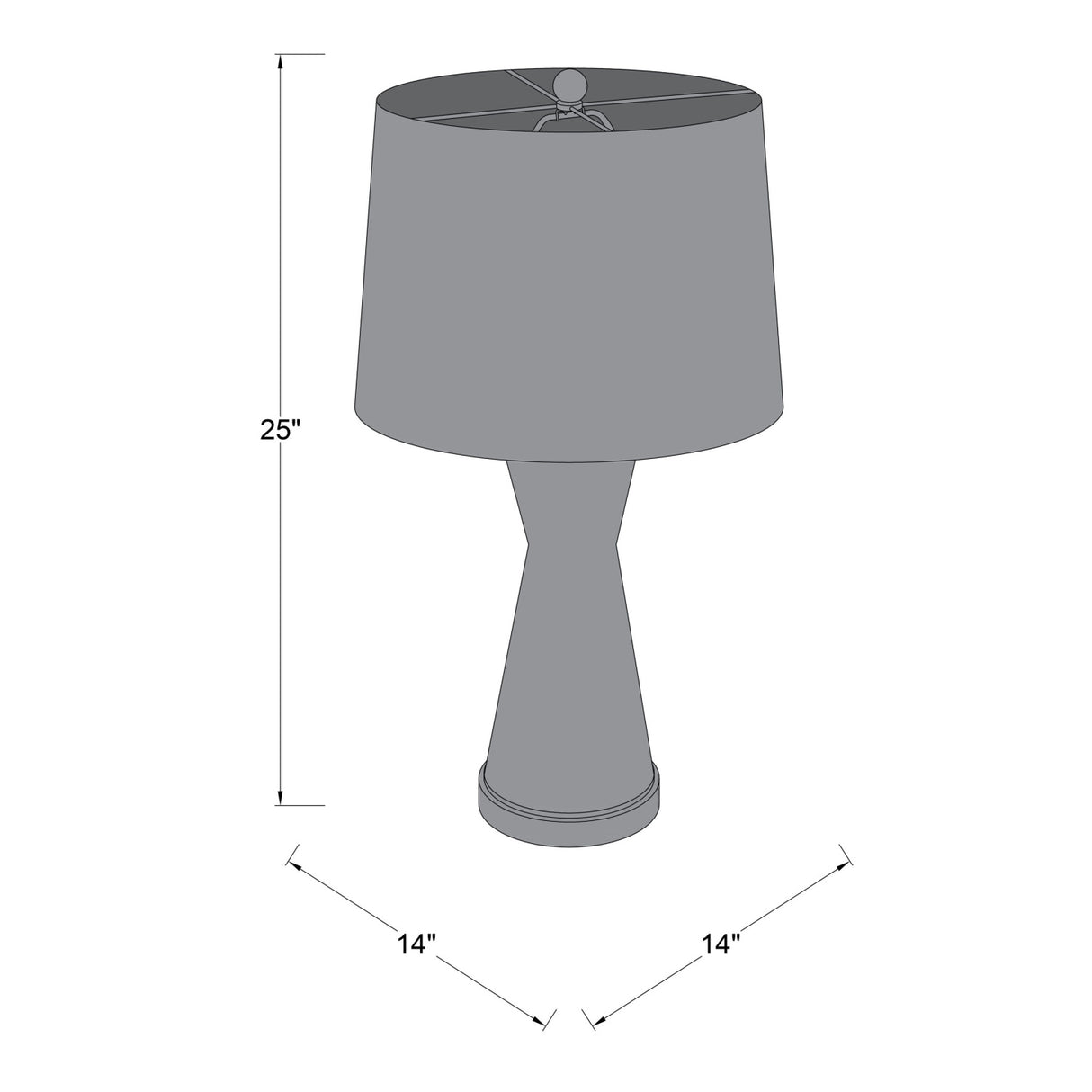 Modern European furniture - Pink Glass Accent Table Lamp - www.oroa.com | Oroa.com