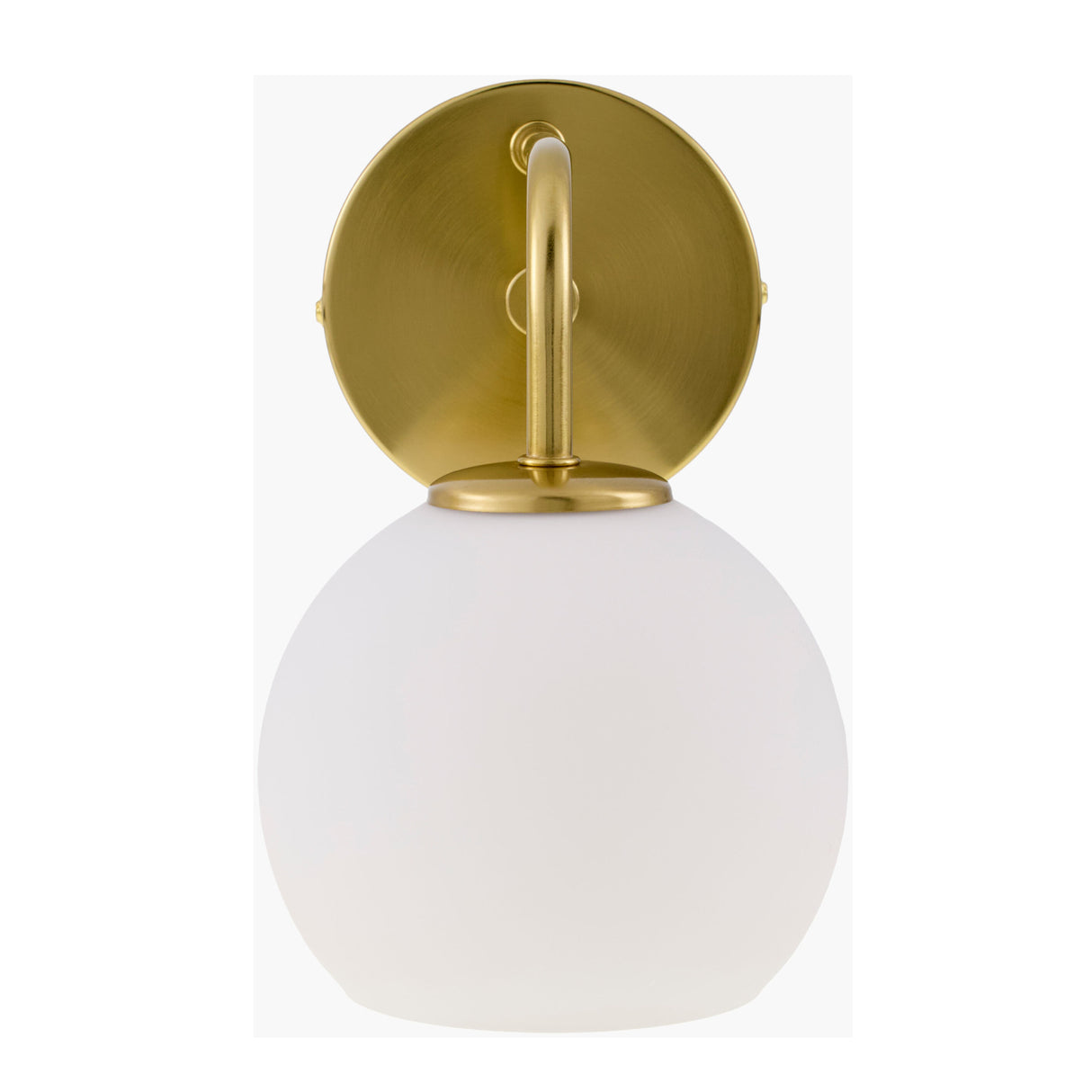 Modern European furniture - Gold Clear Glass Wall Lamp - www.oroa.com | Oroa.com