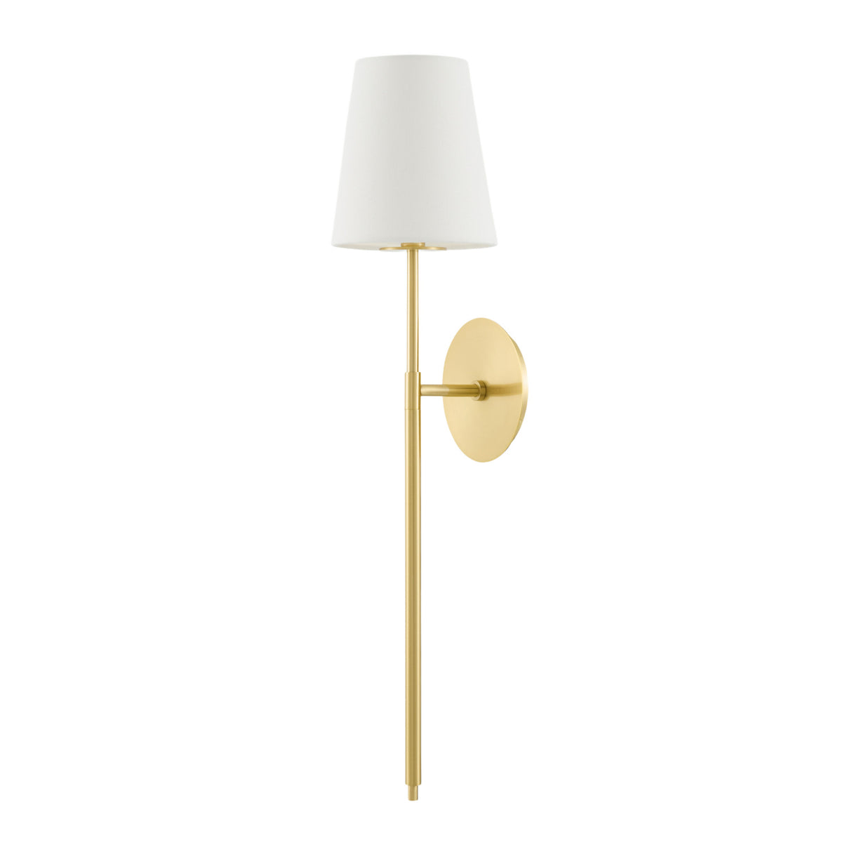 Modern European furniture - White Linen Shade Wall Lamp - www.oroa.com | Oroa.com