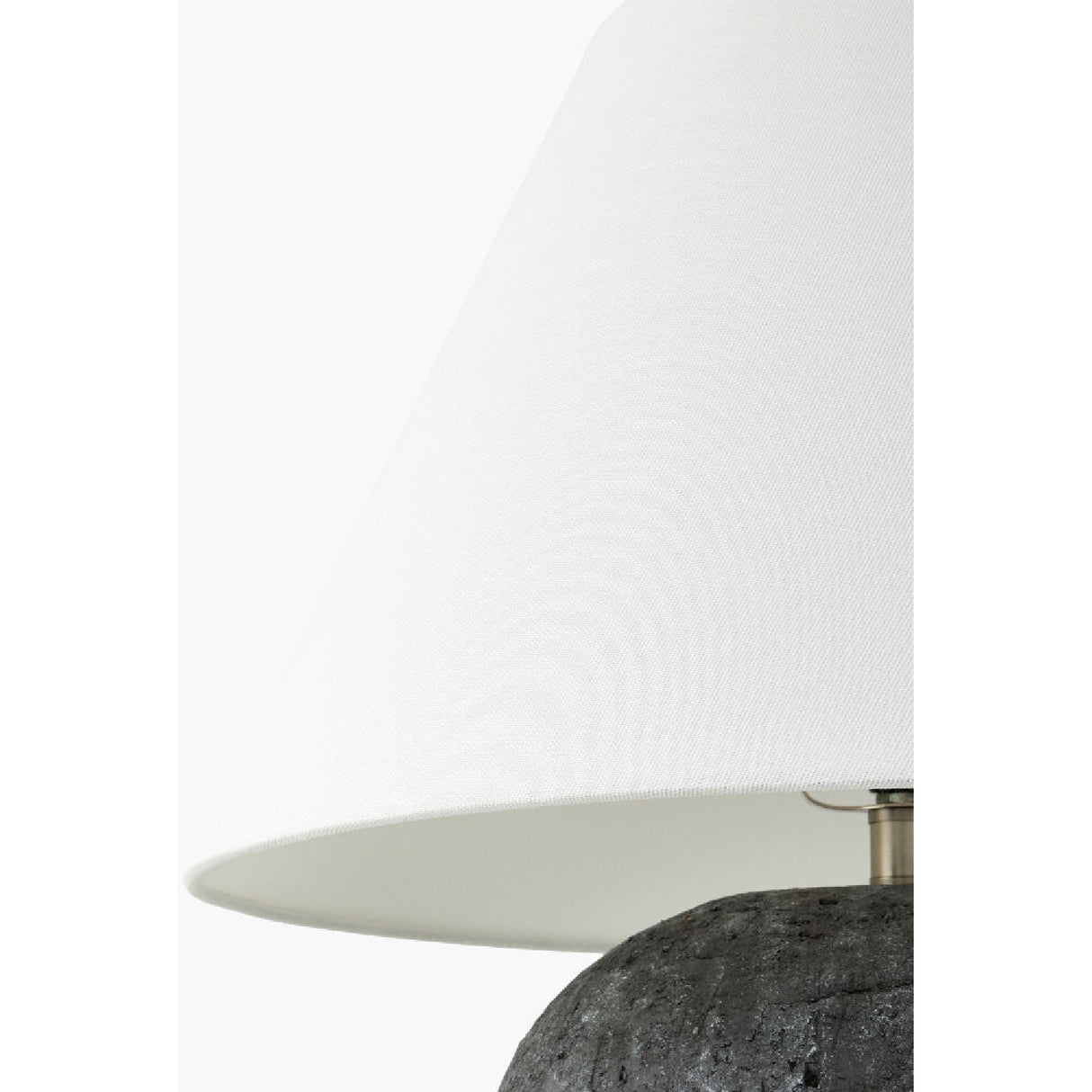 Modern European furniture - Black Cement Accent Table Lamp - www.oroa.com | Oroa.com