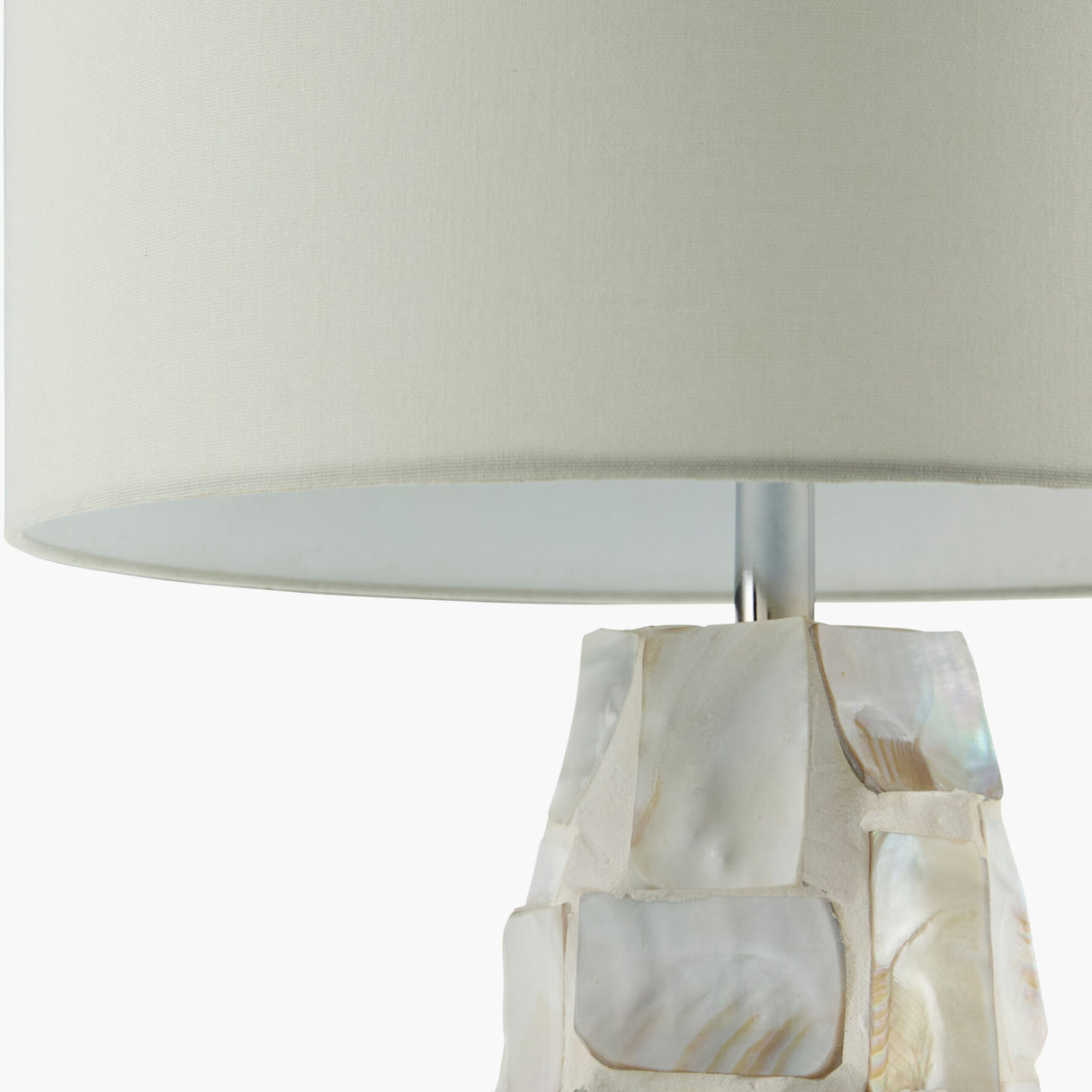 Modern European furniture - Cream Inlaid Shell Table Lamp - www.oroa.com | Oroa.com
