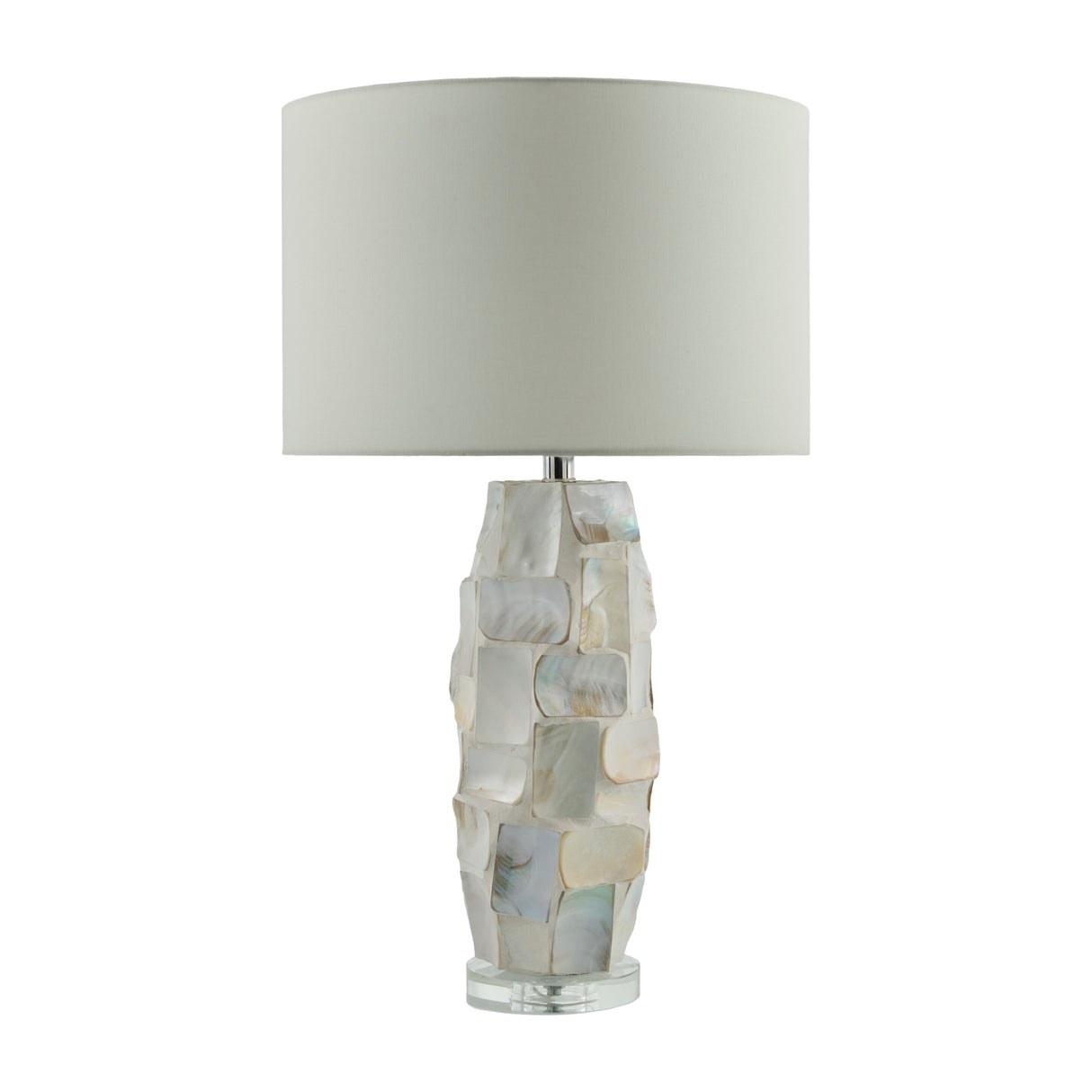 Modern European furniture - Cream Inlaid Shell Table Lamp - www.oroa.com | Oroa.com