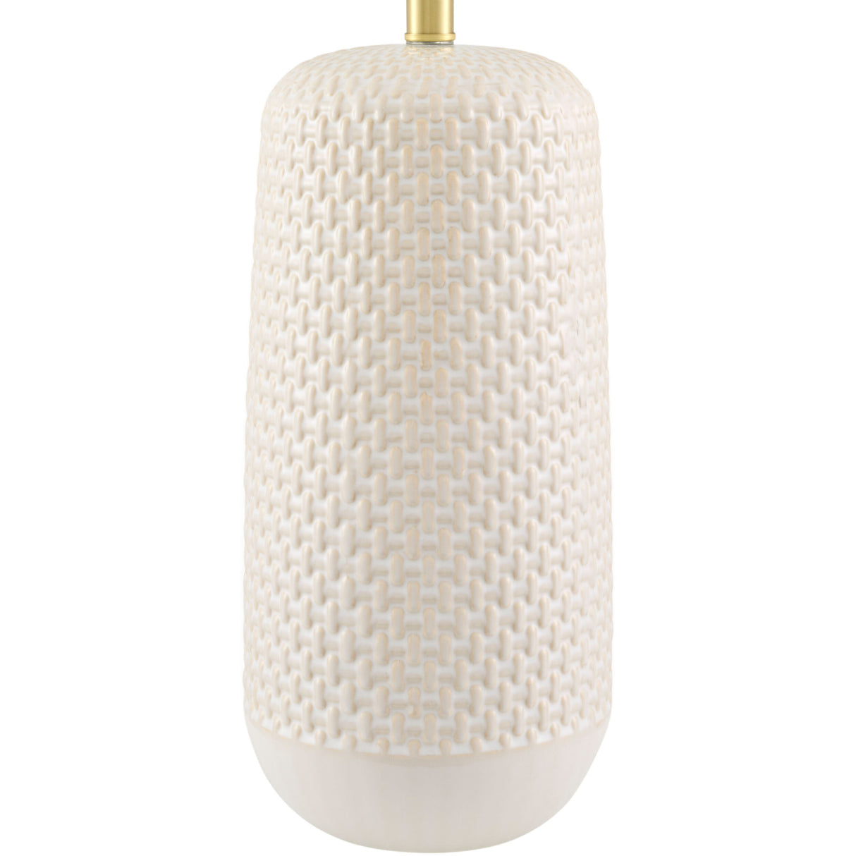 Modern European furniture - Cream Painted Ceramic Table Lamp - www.oroa.com | Oroa.com
